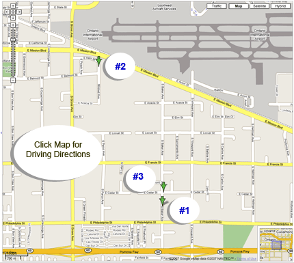 Warehouse Locations Maps